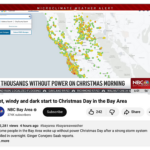 大荒れのクリスマス２０２５